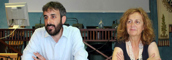 Luca Piovaccari e Paola Pula oriz