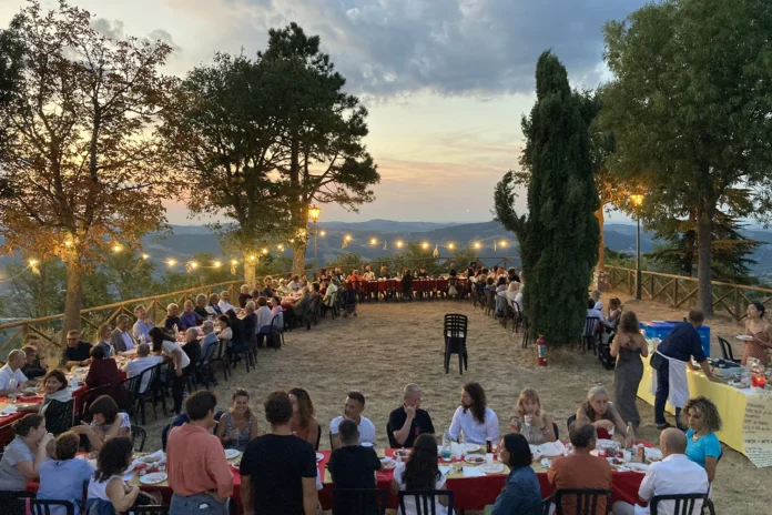 La cena conviviale della cooperativa Fer-menti Leontine
