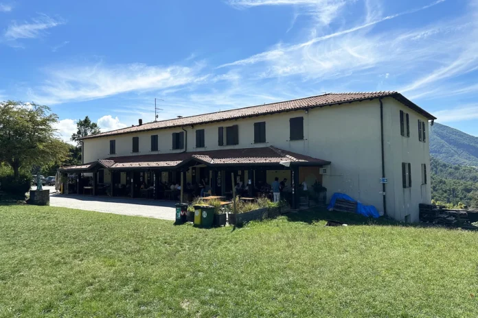 L'esterno del Poggiolo di Marzabotto